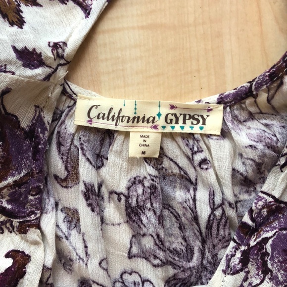 🌟California Gypsy Floral Dress🌟 - Picture 2 of 3